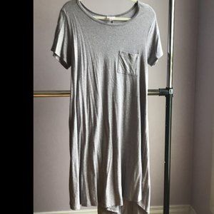 LuLaRoe Grey Carly Dress Medium